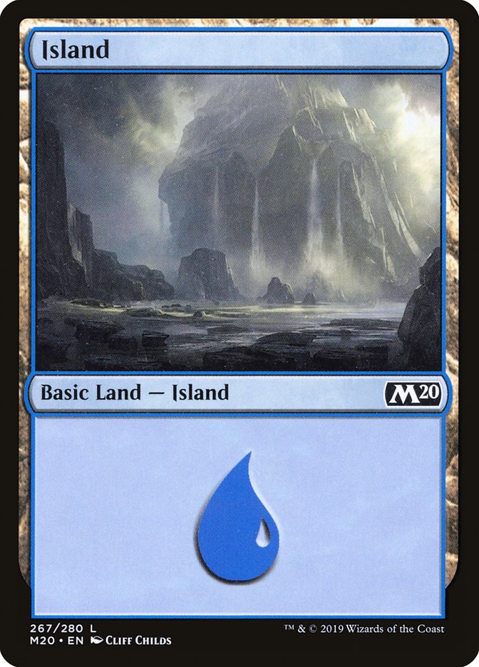 Island (267) [Core Set 2020] - Evolution TCG