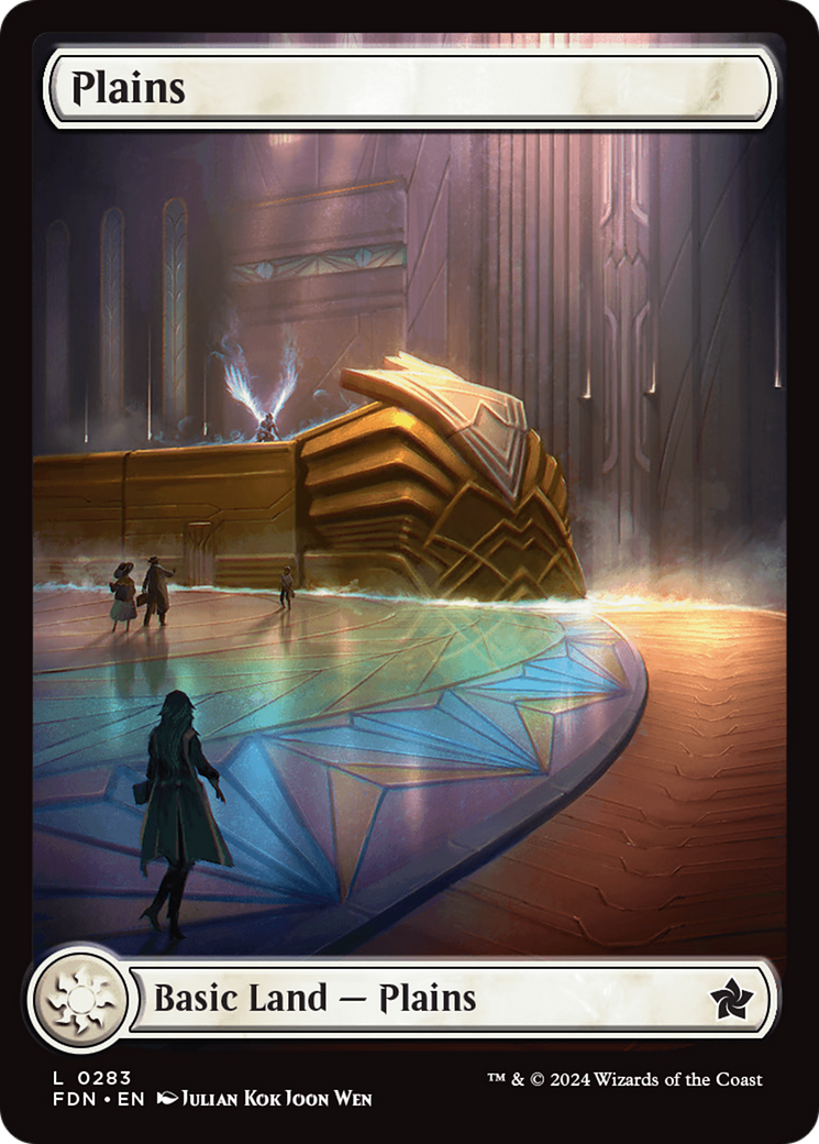 Plains (0283) [Foundations] - Evolution TCG