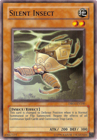 Silent Insect [DR04-EN140] Common - Evolution TCG