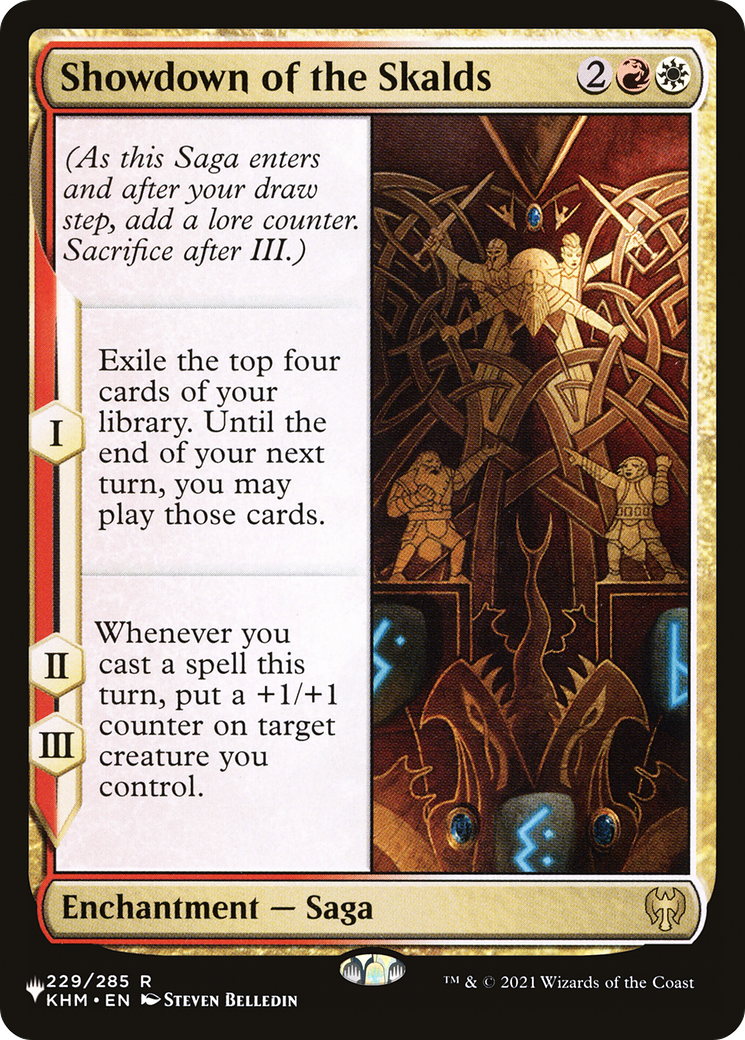 Showdown of the Skalds [The List] - Evolution TCG