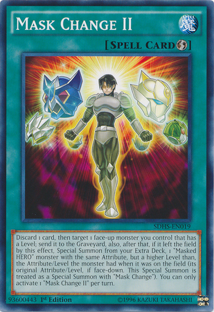 Mask Change II [SDHS-EN019] Common - Evolution TCG