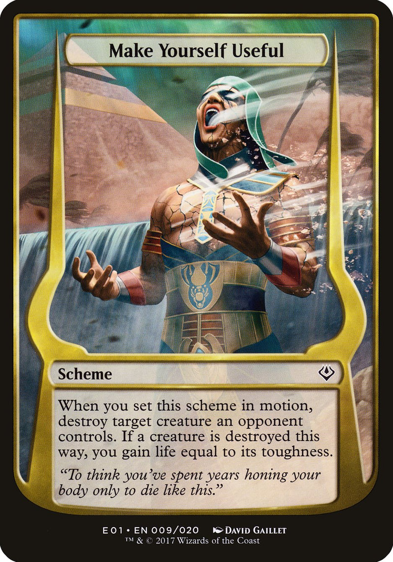 Make Yourself Useful (Schemes) [Archenemy: Nicol Bolas Schemes] - Evolution TCG