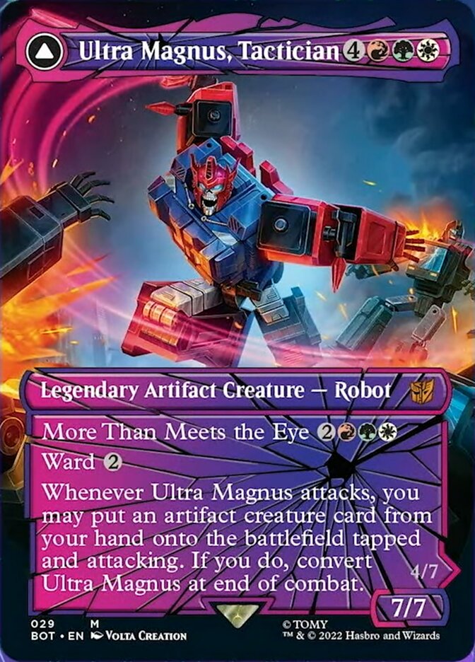 Ultra Magnus, Tactician // Ultra Magnus, Armored Carrier (Shattered Glass) [Transformers] - Evolution TCG