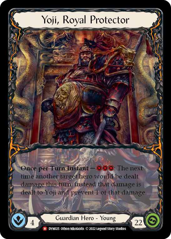 Yoji, Royal Protector [DYN025] (Dynasty) - Evolution TCG