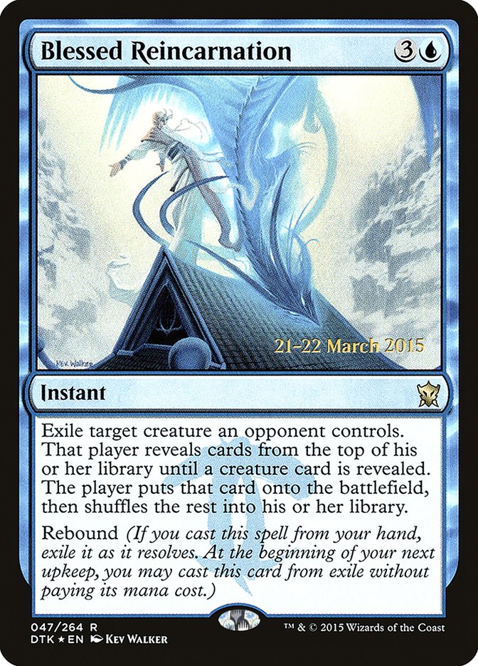 Blessed Reincarnation [Dragons of Tarkir Prerelease Promos] - Evolution TCG