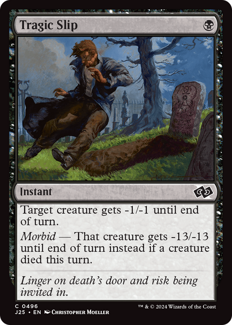 Tragic Slip [Foundations Jumpstart] - Evolution TCG