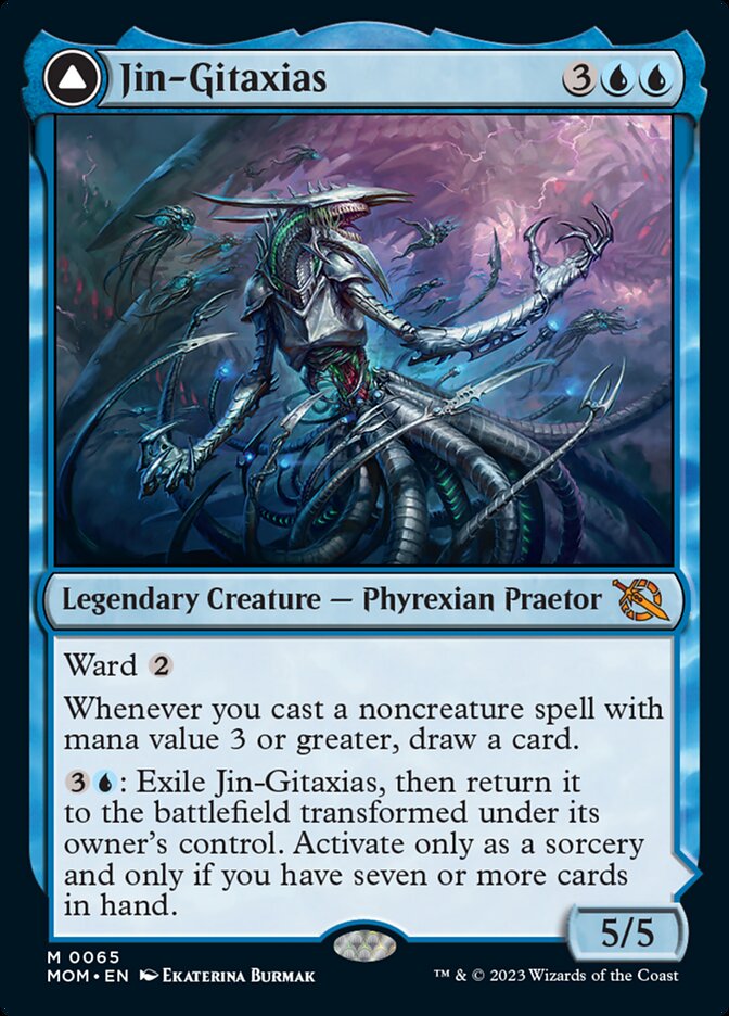 Jin-Gitaxias // The Great Synthesis [March of the Machine] - Evolution TCG
