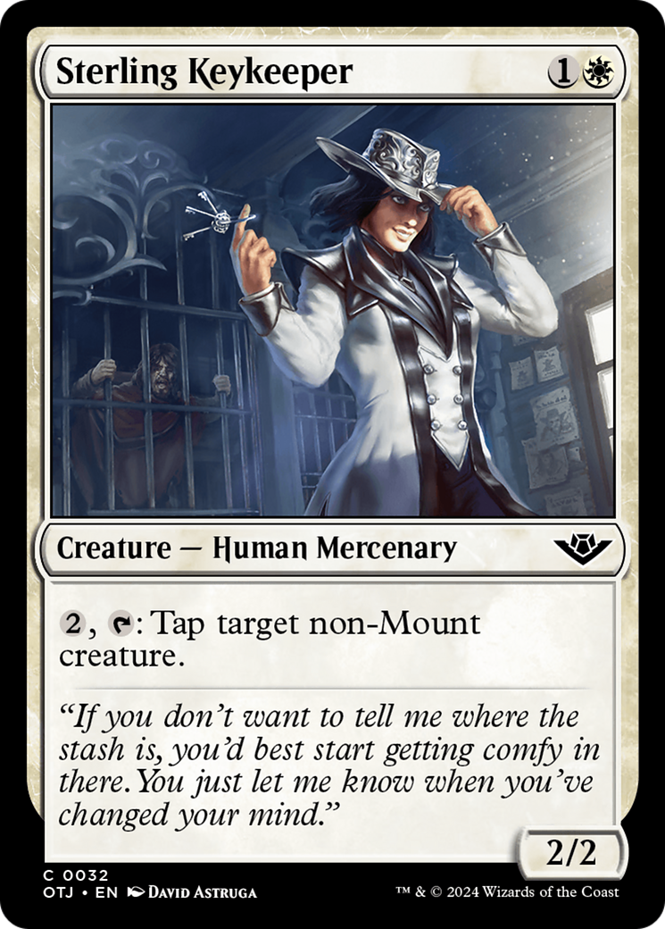 Sterling Keykeeper [Outlaws of Thunder Junction] - Evolution TCG