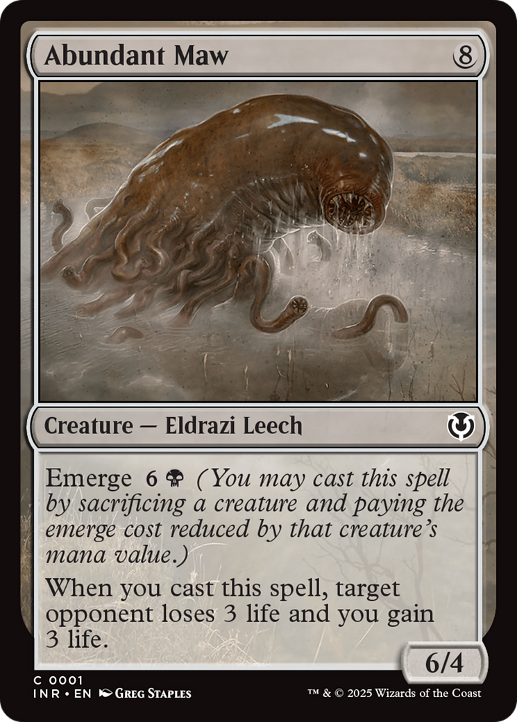 Abundant Maw [Innistrad Remastered] - Evolution TCG