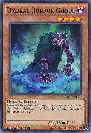 Umbral Horror Ghoul [MP14-EN066] Common - Evolution TCG