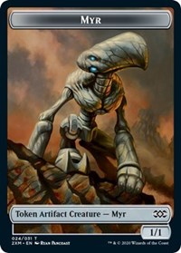 Myr (024) // Treasure Double-Sided Token [Double Masters Tokens] - Evolution TCG