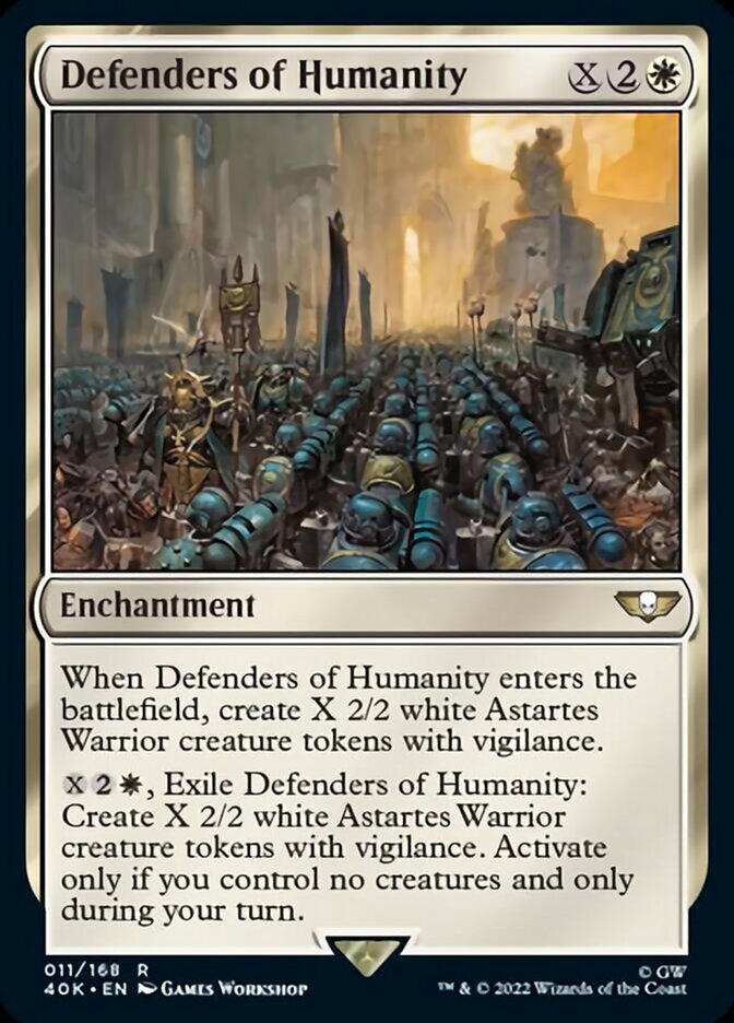 Defenders of Humanity [Warhammer 40,000] - Evolution TCG