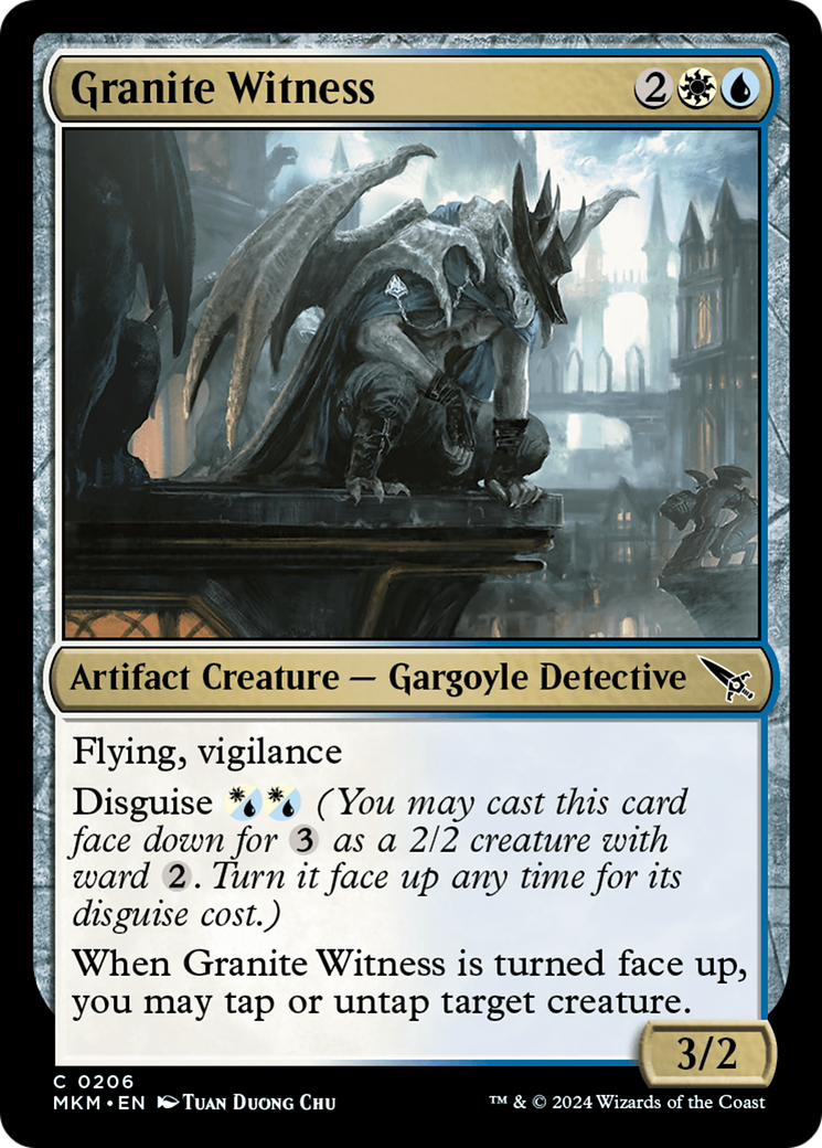 Granite Witness [Murders at Karlov Manor] - Evolution TCG