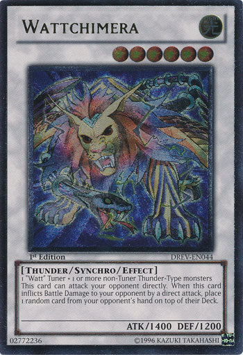 Wattchimera [DREV-EN044] Ultimate Rare - Evolution TCG