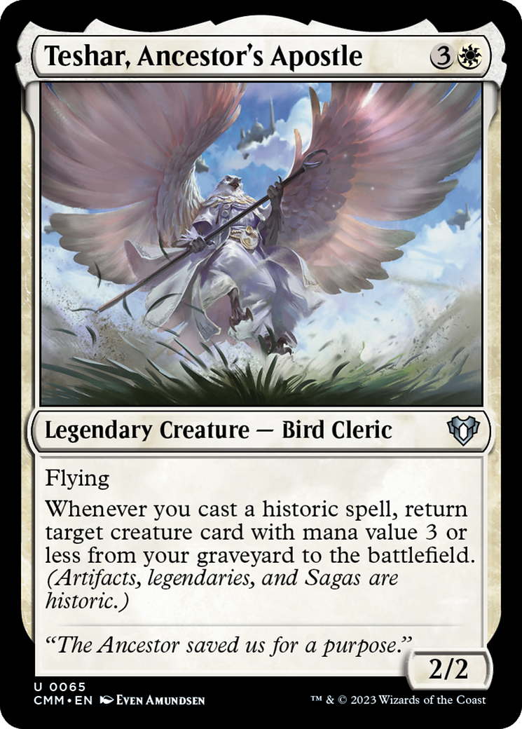 Teshar, Ancestor's Apostle [Commander Masters] - Evolution TCG