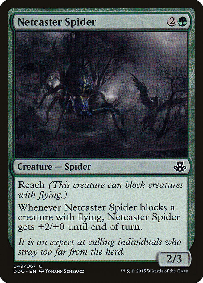 Netcaster Spider [Duel Decks: Elspeth vs. Kiora] - Evolution TCG