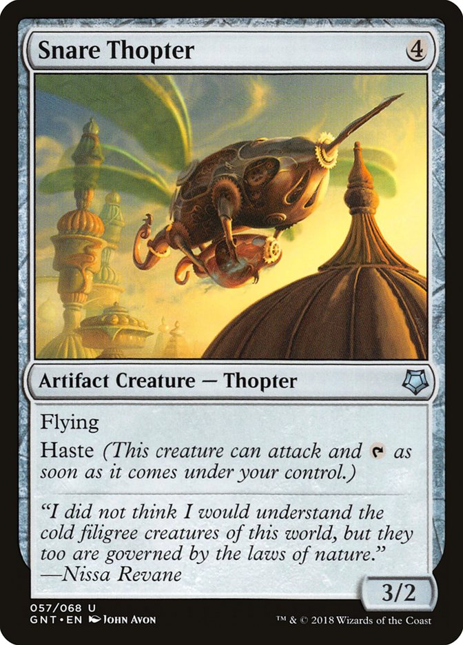 Snare Thopter [Game Night 2018] - Evolution TCG