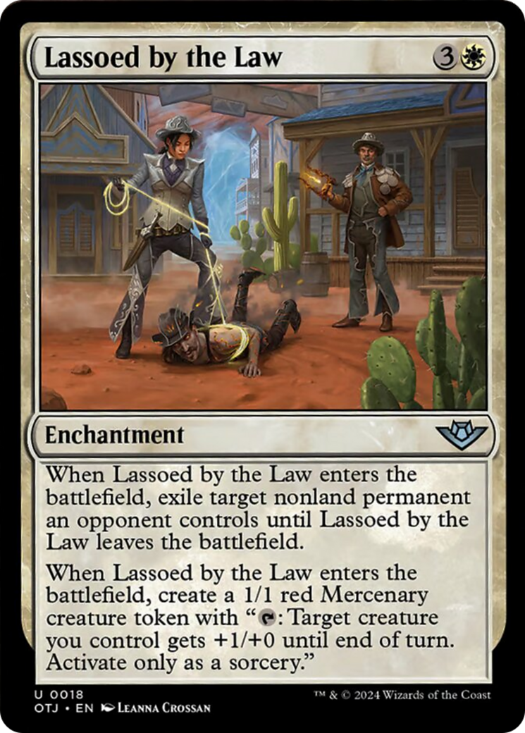 Lassoed by the Law [Outlaws of Thunder Junction] - Evolution TCG
