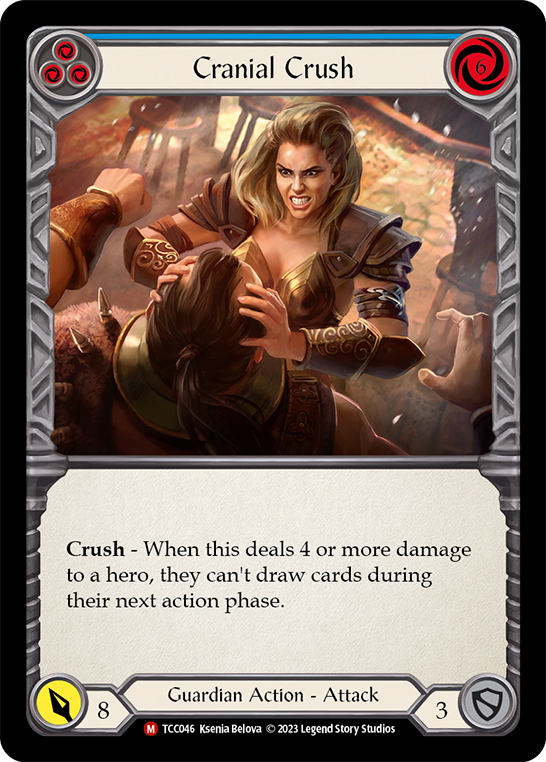 Cranial Crush (Blue) [TCC046] (Round the Table: TCC x LSS) - Evolution TCG