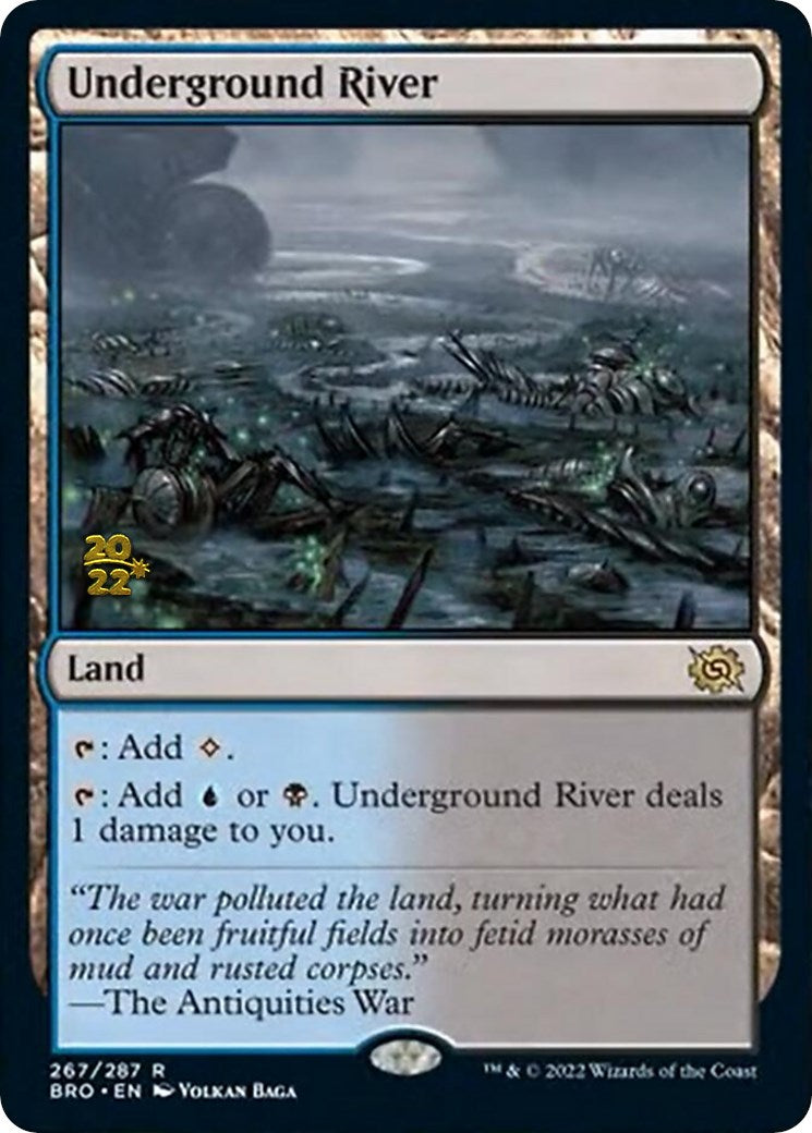 Underground River [The Brothers' War Prerelease Promos] - Evolution TCG