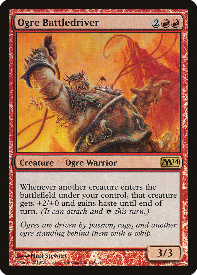 Ogre Battledriver (Duels of the Planeswalkers Promos) [Duels of the Planeswalkers Promos 2013] - Evolution TCG