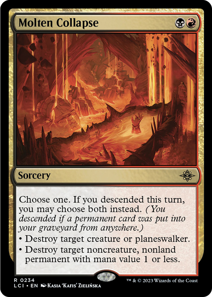 Molten Collapse [The Lost Caverns of Ixalan] - Evolution TCG