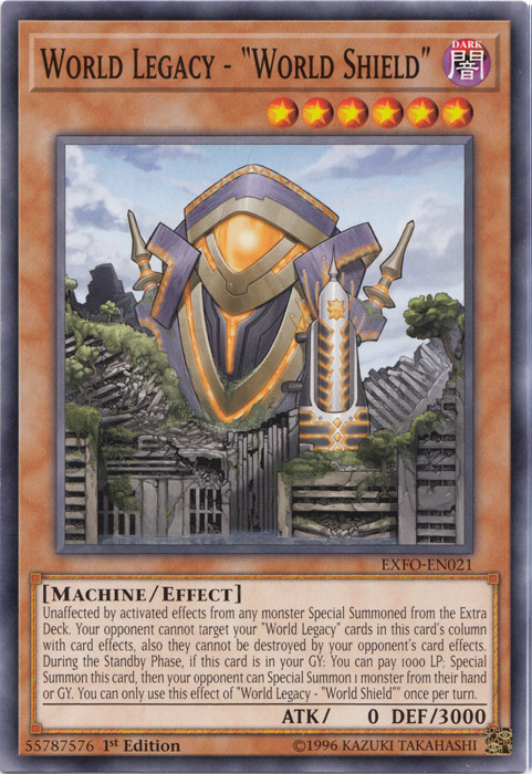 World Legacy - "World Shield" [EXFO-EN021] Common - Evolution TCG