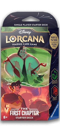 Disney Lorcana: The First Chapter Starter Deck (Emerald & Ruby) - The First  Chapter (1)