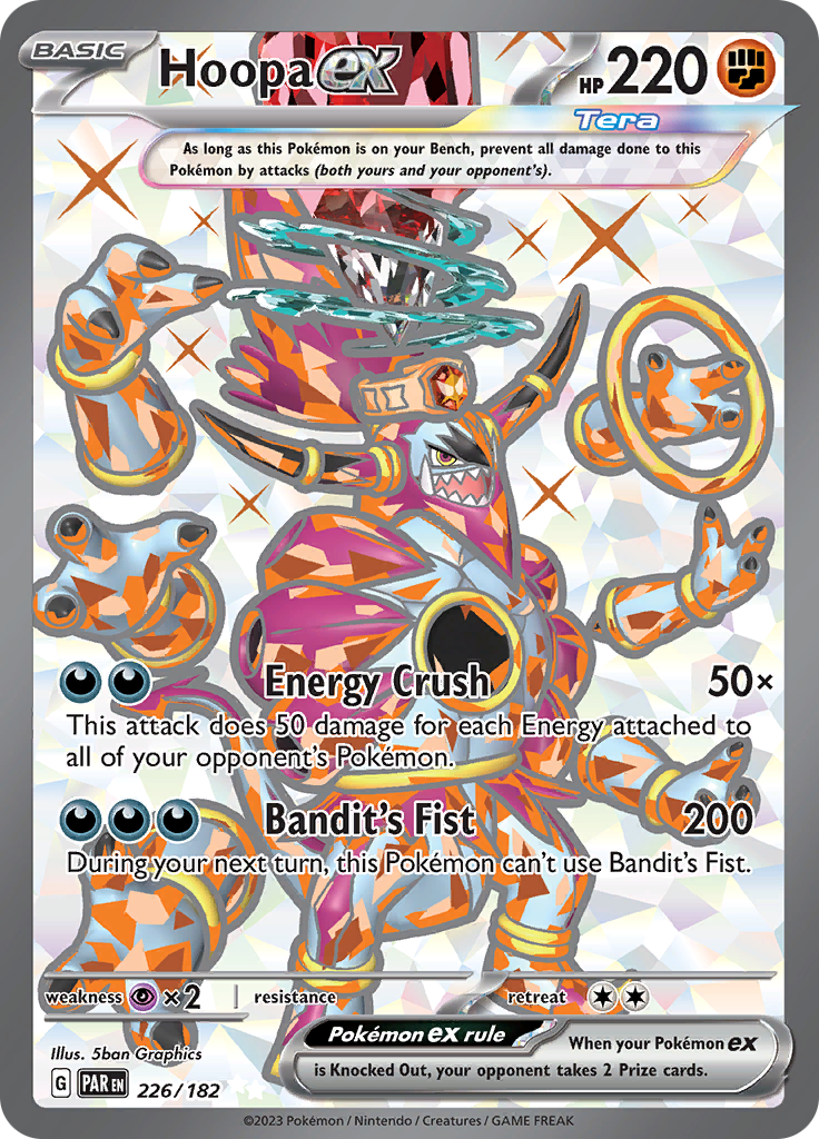 Hoopa ex (226/182) [Scarlet & Violet: Paradox Rift] - Evolution TCG