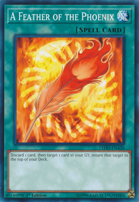 A Feather of the Phoenix [LEHD-ENA26] Common - Evolution TCG