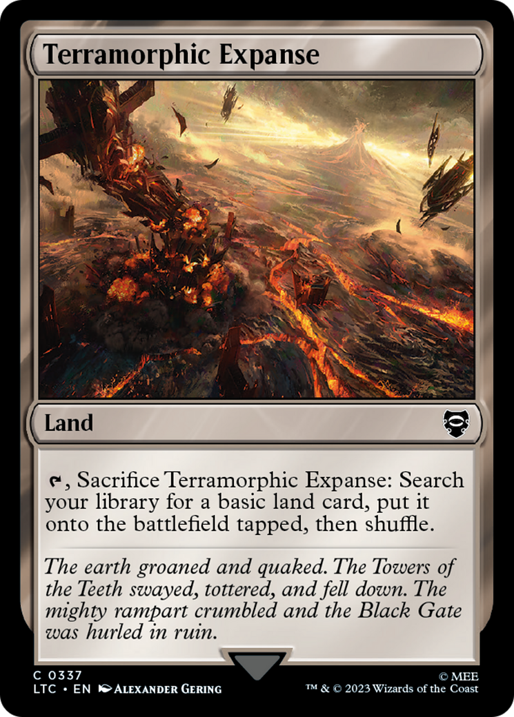 Terramorphic Expanse [The Lord of the Rings: Tales of Middle-Earth Commander] - Evolution TCG