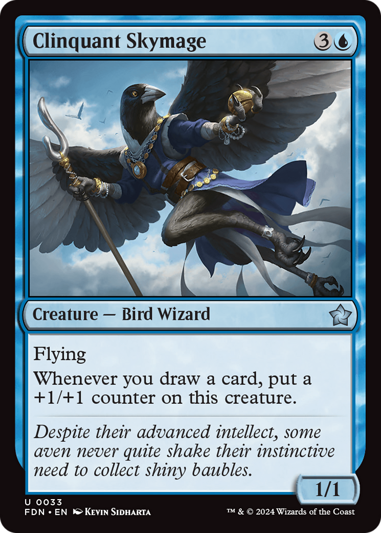 Clinquant Skymage [Foundations] - Evolution TCG