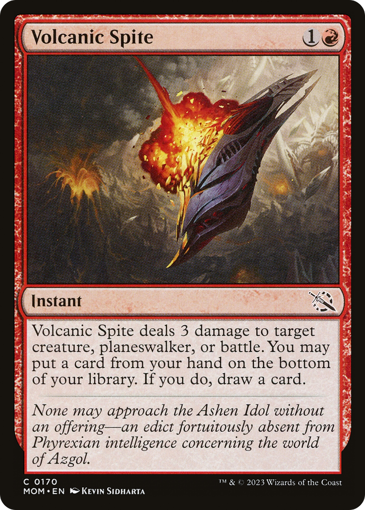 Volcanic Spite [March of the Machine] - Evolution TCG