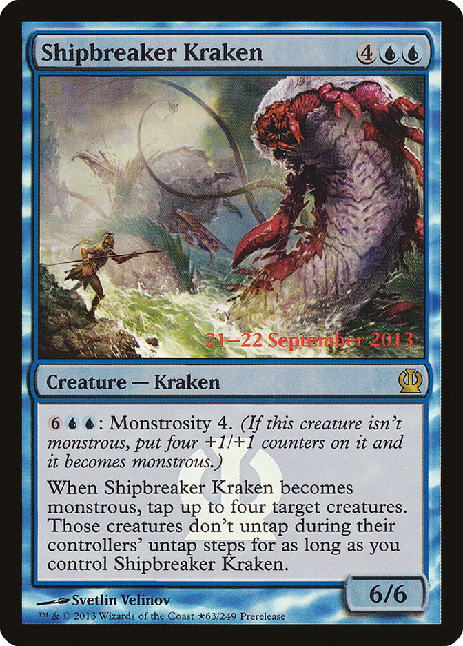 Shipbreaker Kraken [Theros Prerelease Promos] - Evolution TCG