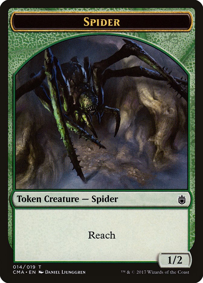 Spider Token [Commander Anthology Tokens] - Evolution TCG