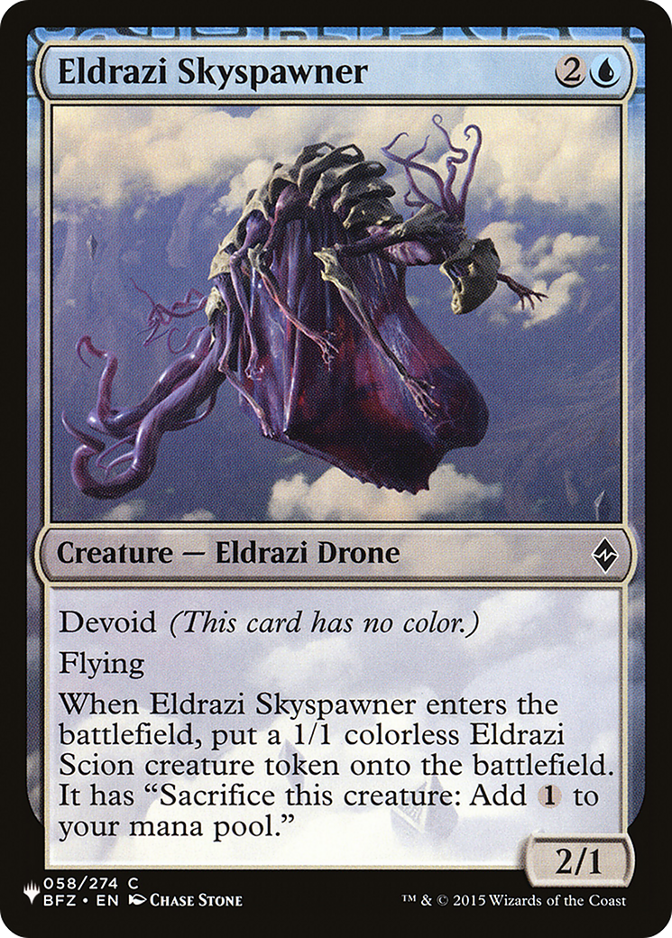 Eldrazi Skyspawner [The List] - Evolution TCG