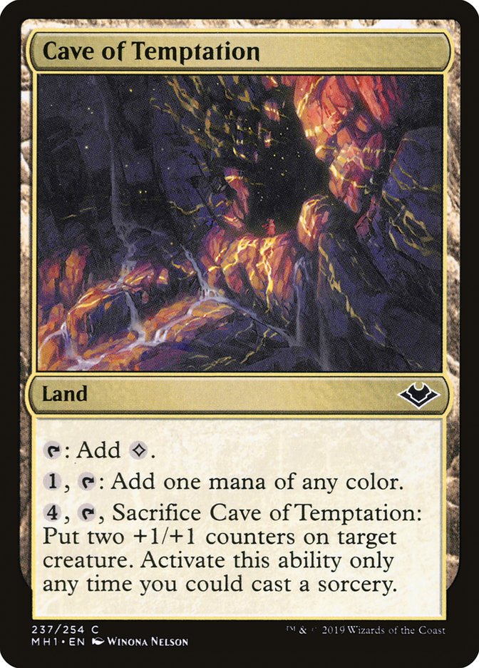 Cave of Temptation [Modern Horizons] - Evolution TCG