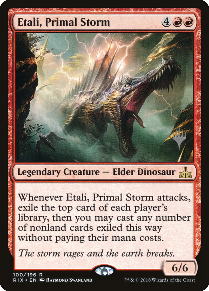 Etali, Primal Storm (Promo Pack) [Rivals of Ixalan Promos] - Evolution TCG