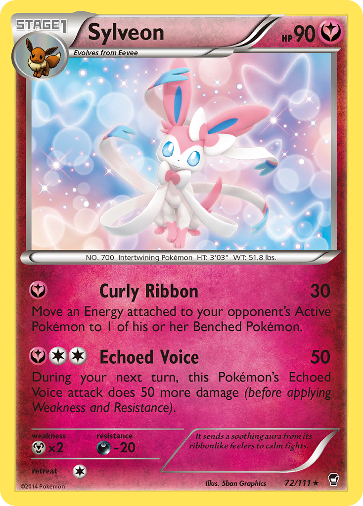 Sylveon (72/111) [XY: Furious Fists] - Evolution TCG