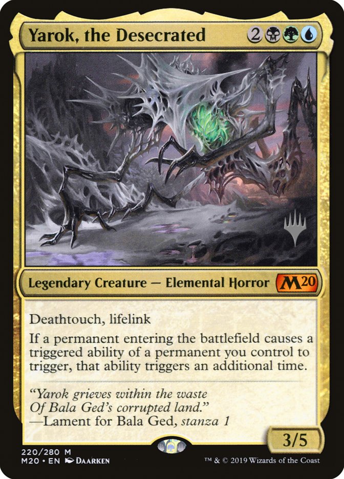 Yarok, the Desecrated (Promo Pack) [Core Set 2020 Promos] - Evolution TCG