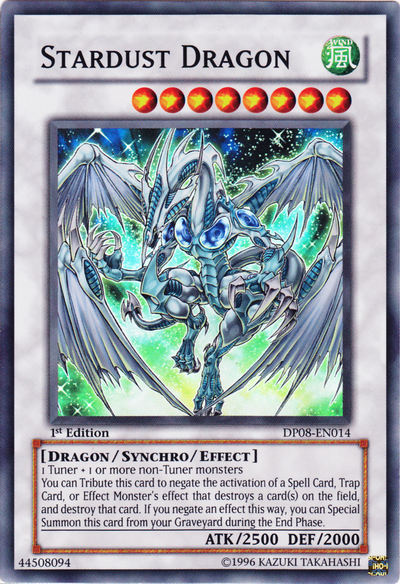 Stardust Dragon [DP08-EN014] Super Rare - Evolution TCG