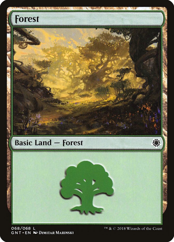 Forest (68) [Game Night 2018] - Evolution TCG