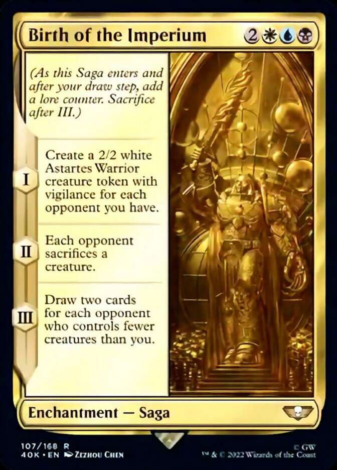 Birth of the Imperium [Warhammer 40,000] - Evolution TCG