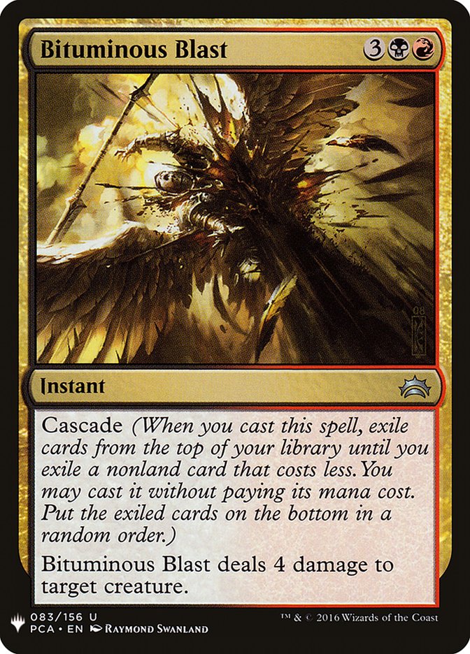Bituminous Blast [Mystery Booster] - Evolution TCG