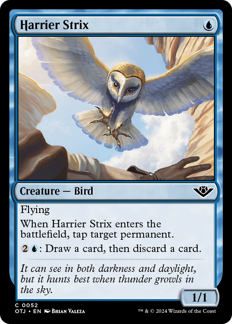 Harrier Strix [Outlaws of Thunder Junction] - Evolution TCG