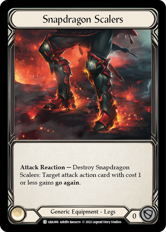 Snapdragon Scalers [ARA006] (Outsiders Arakni Blitz Deck) - Evolution TCG