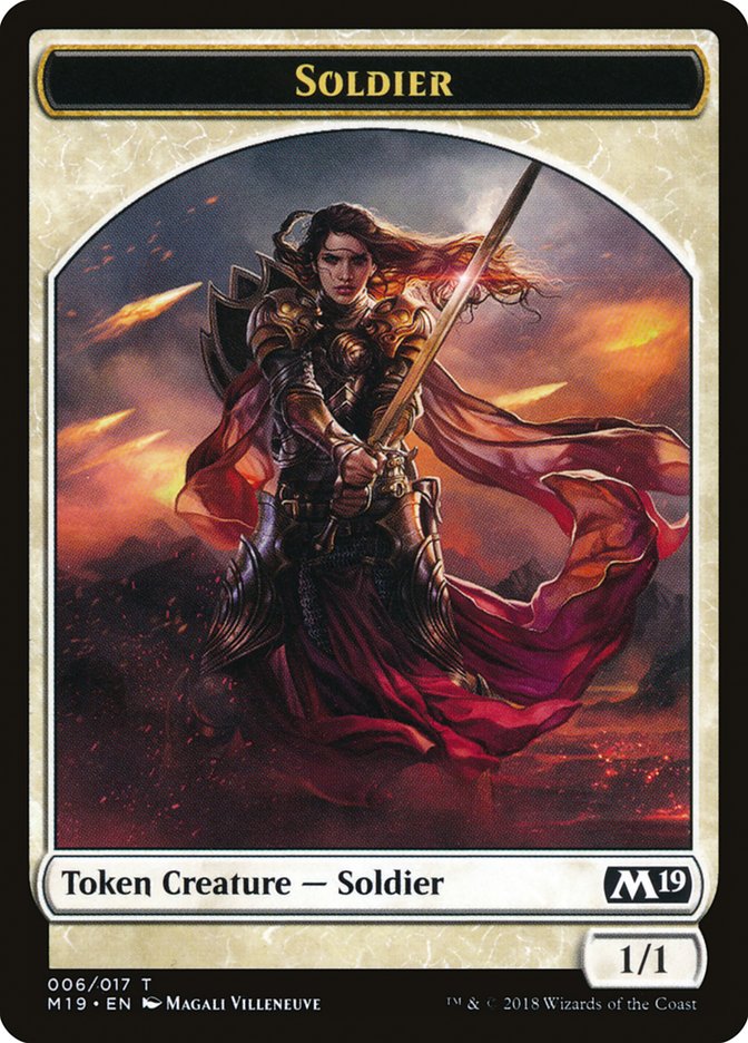 Soldier Token [Core Set 2019 Tokens] - Evolution TCG