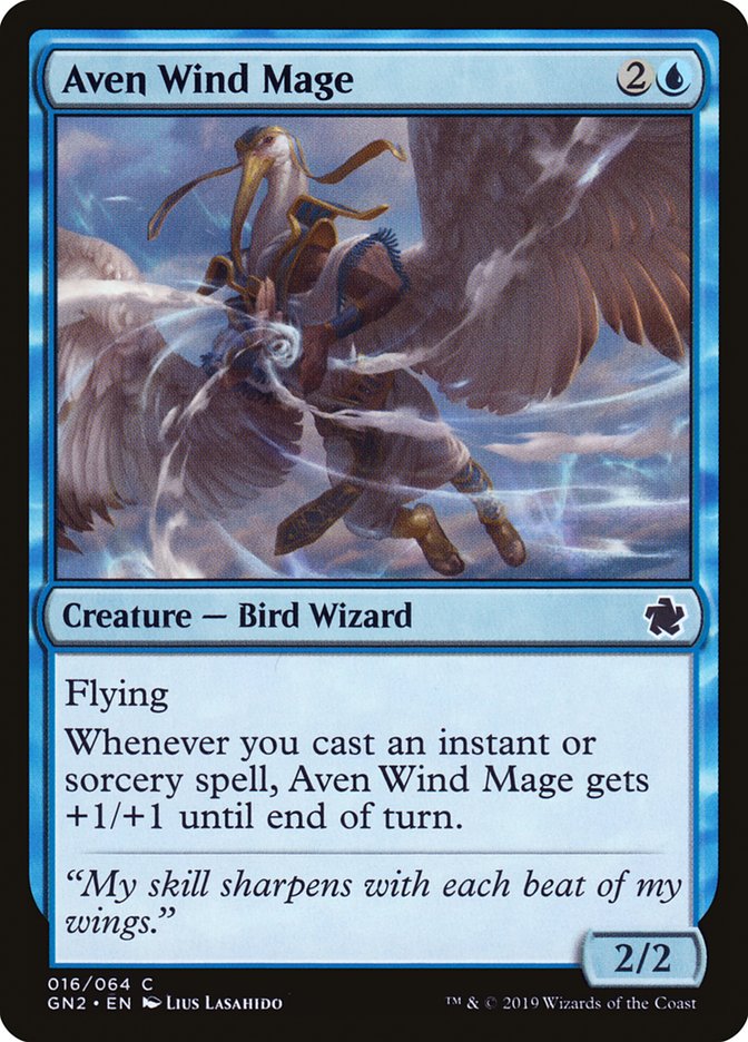 Aven Wind Mage [Game Night 2019] - Evolution TCG