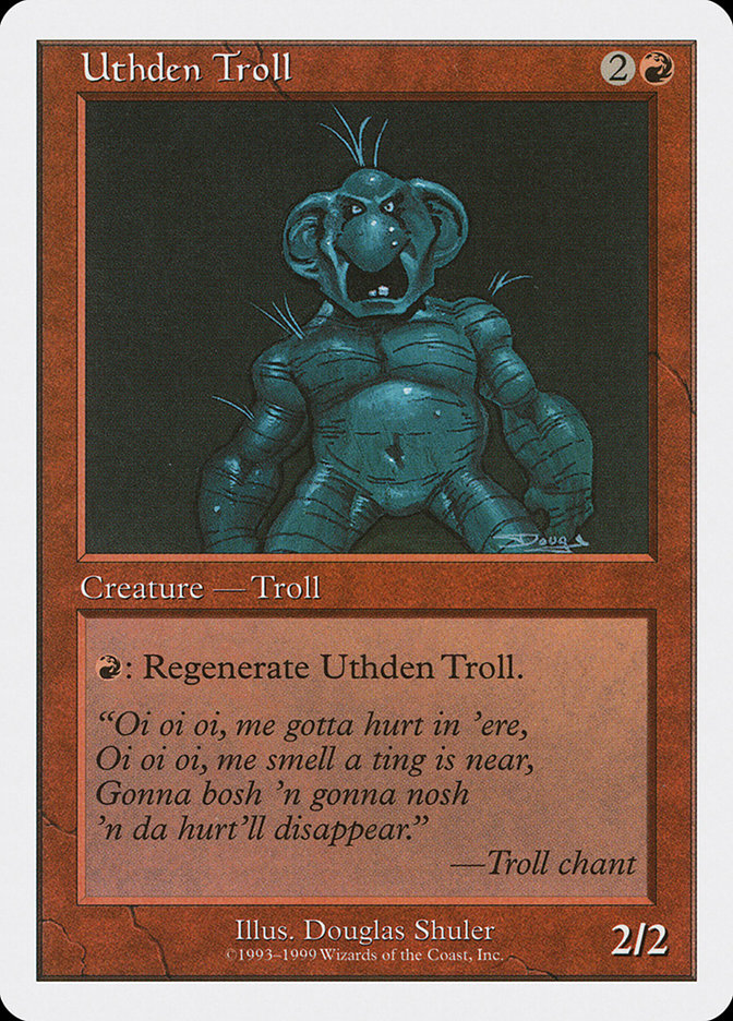 Uthden Troll [Battle Royale] - Evolution TCG