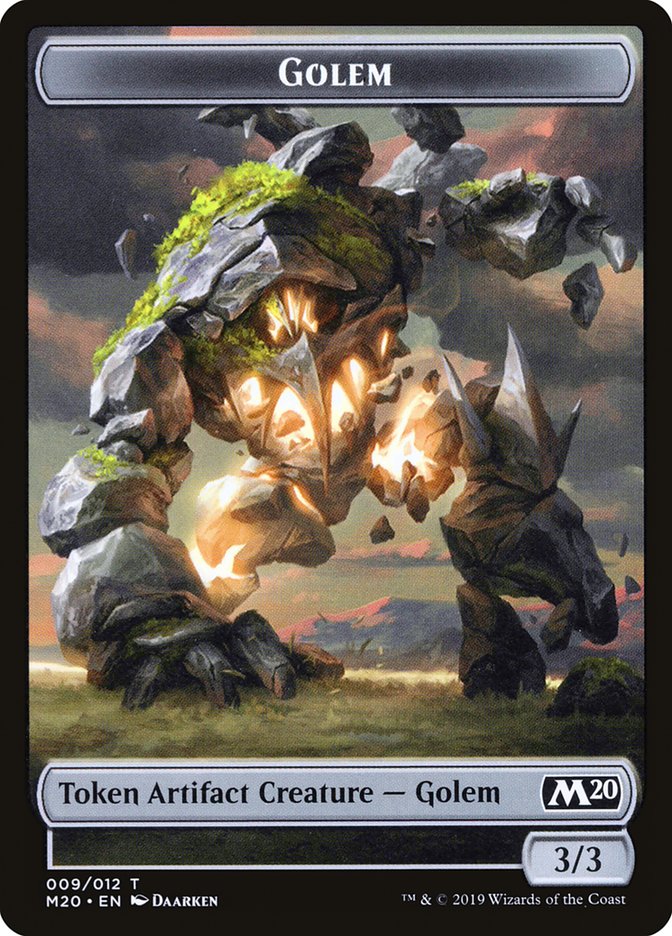 Golem Token [Core Set 2020 Tokens] - Evolution TCG